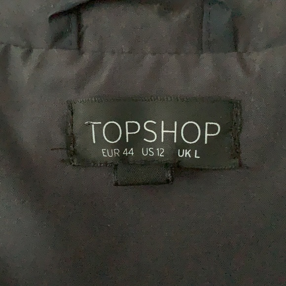 Topshop colour block windbreaker jacket - Picture 3 of 3